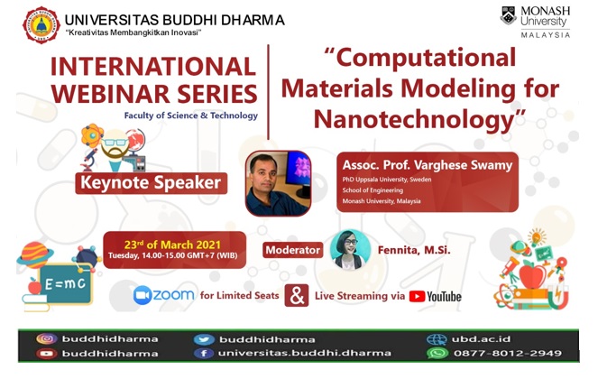 [International Webinar] Computational Materials Modeling For Nanotechnology