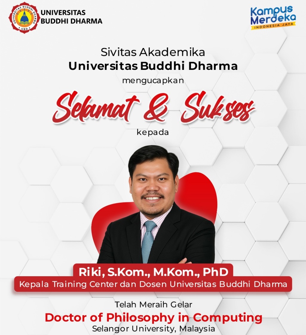 Ucapan Selamat Atas Keberhasilan Mencapai Gelar Doktor Untuk Dosen Tetap Prodi Sistem Informasi