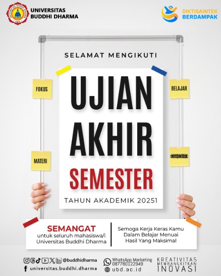 Selamat Mengikuti Ujian Akhir Semester Tahun Akademik 20251