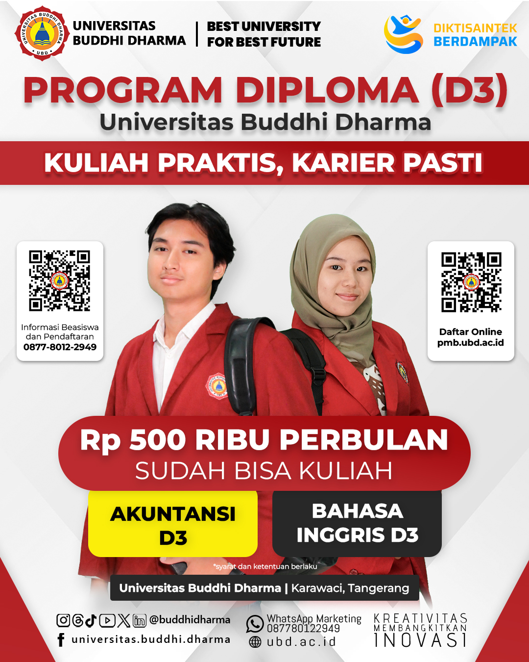 Program Diploma 3 Universitas Buddhi Dharma