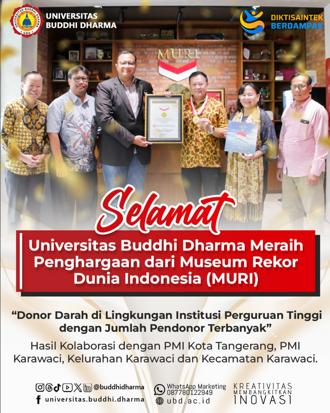 Prestasi Membanggakan Universitas Buddhi Dharma