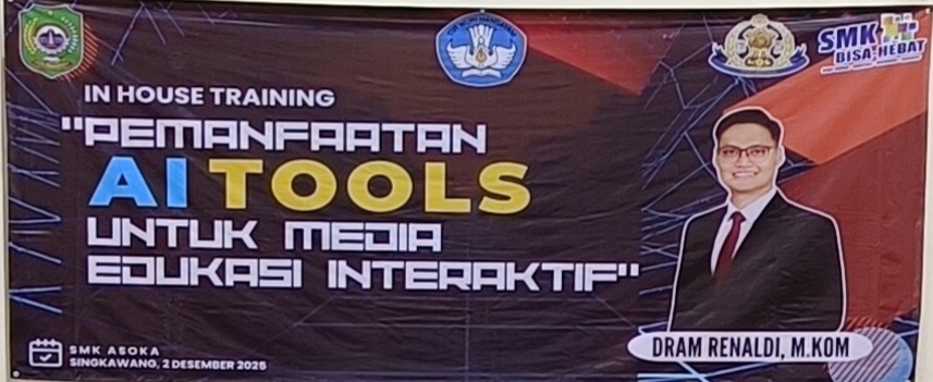 Pelatihan Penggunaan AI kepada Para Guru dan Siswa Sekolah ASOKA Singkawang