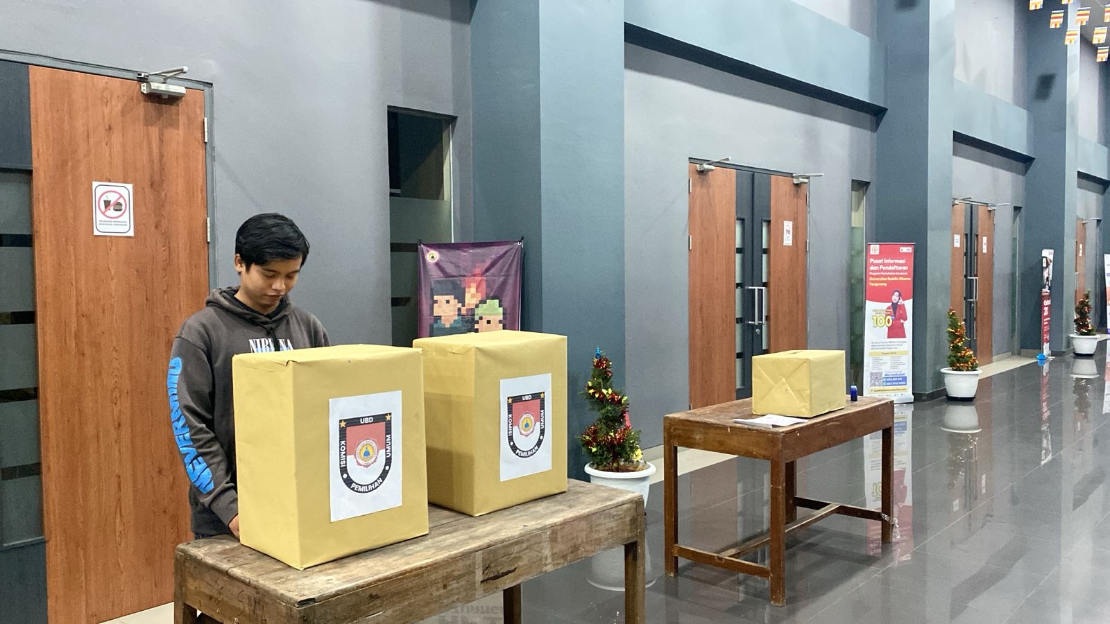 Hanya Satu Paslon, Pemilu BEM UBD Tetap Berjalan Tiga Hari