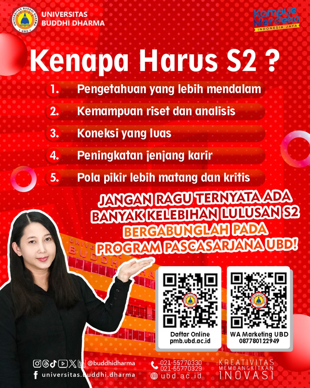 Kenapa Harus S2 di UBD