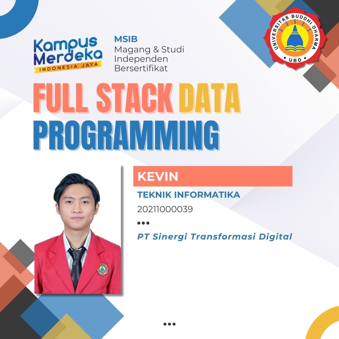 3 Mahasiswa Teknik Informatika UBD Mengikuti Program MSIB