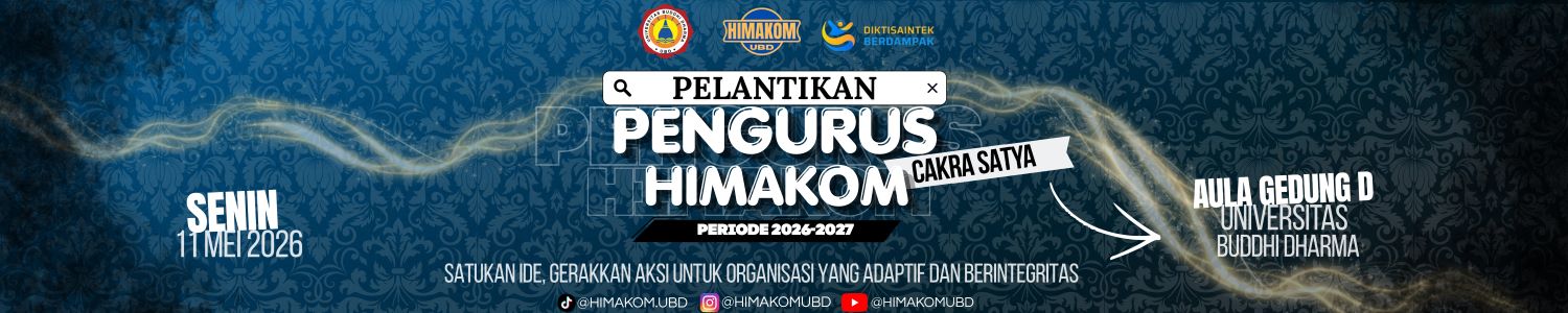 Pelantikan Pengurus HIMAKOM Periode 2026-2027