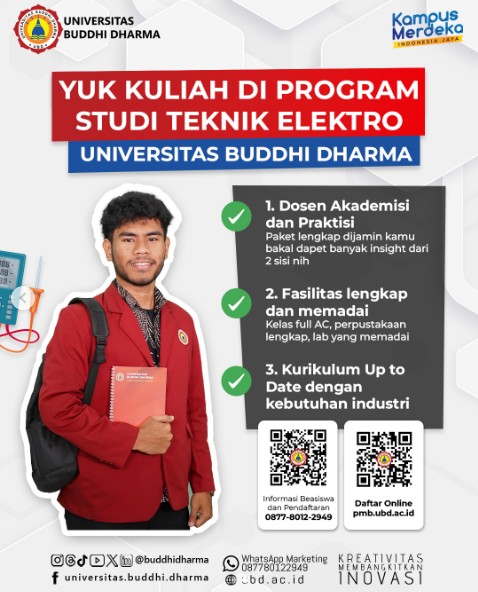 Kuliah Teknik Elektro di Universitas Buddhi Dharma