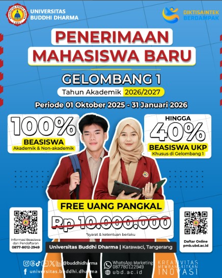 Penerimaan Mahasiswa Baru Gelombang Satu