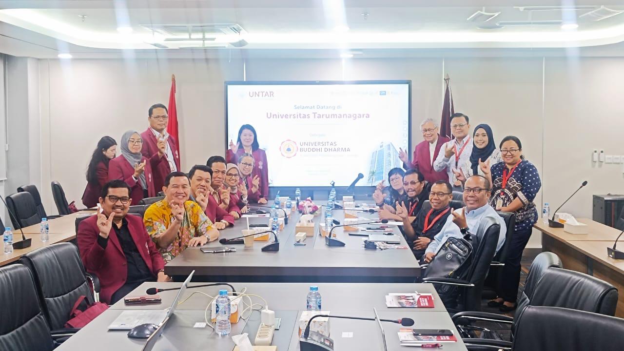 Penandatanganan Kerjasama  LPM UBD dengan Kantor Penjaminan Mutu dan audit UNTAR