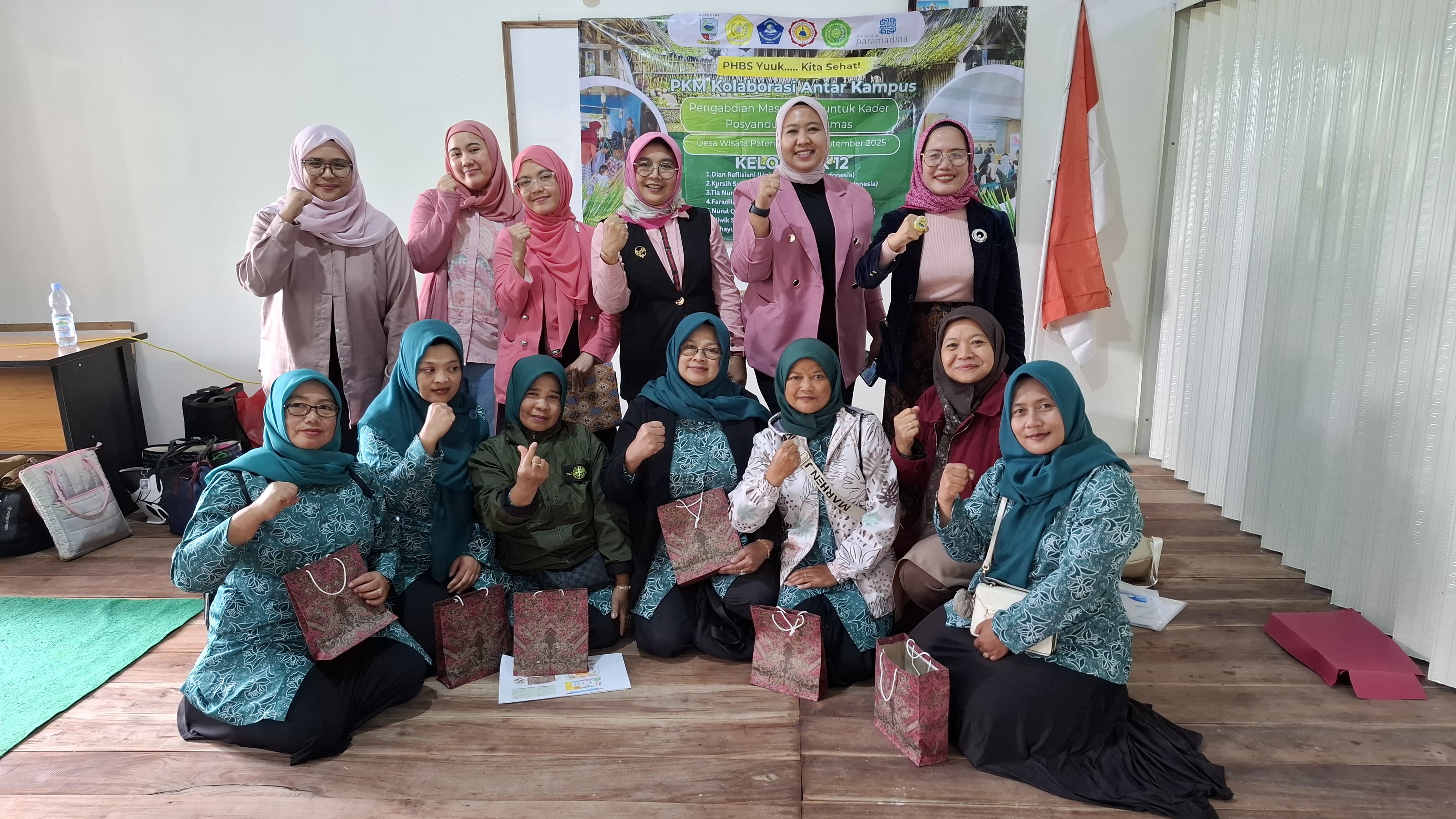 UBD Kolaborasi Lintas Kampus Gelar Penyuluhan PKK Holistik di Desa Patengan