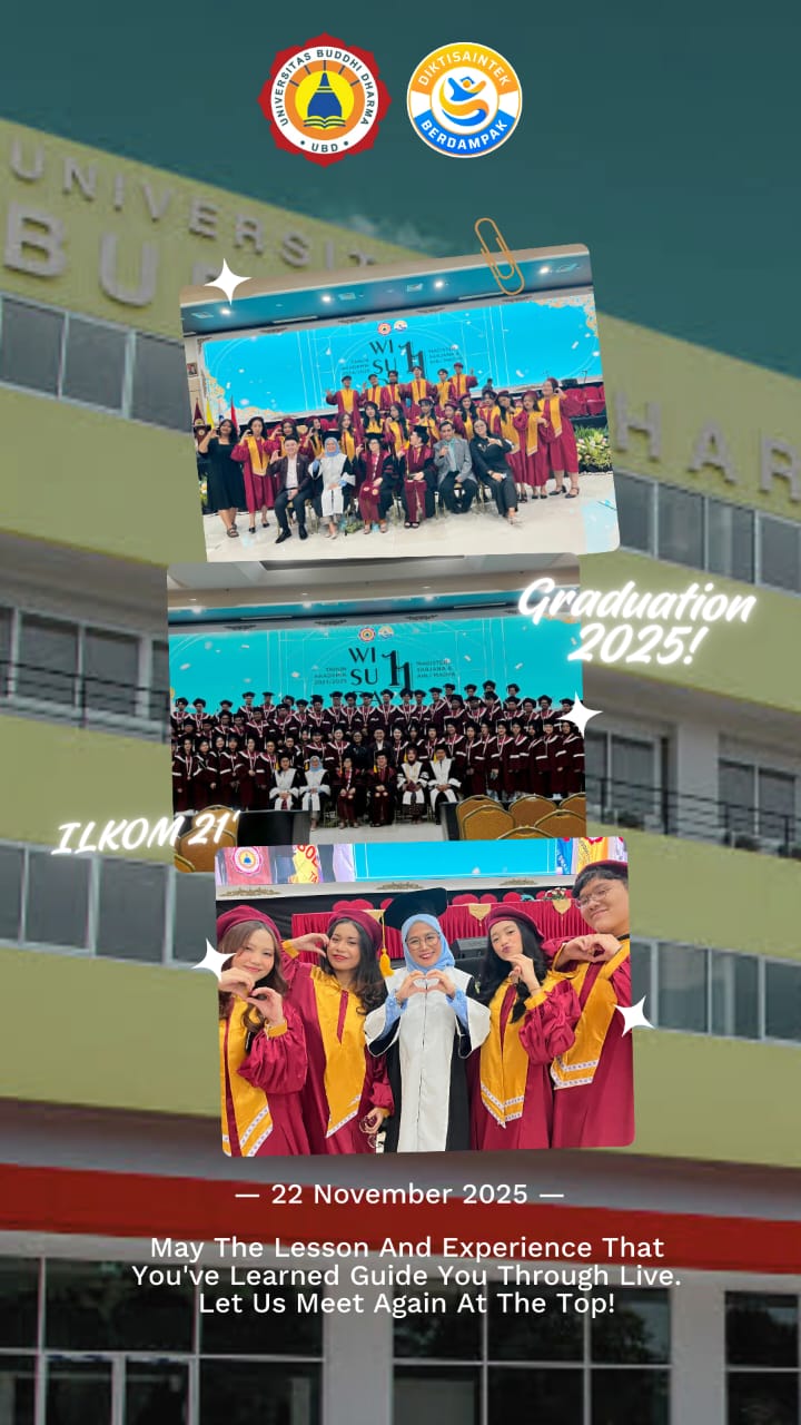 Selamat Wisuda Kepada Angkatan '21 Ilmu Komunikasi
