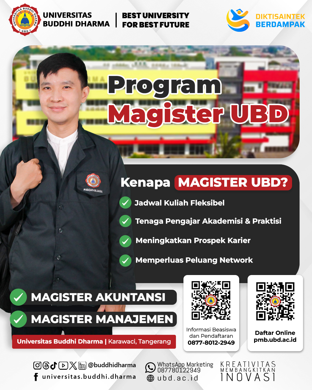 PROGRAM MAGISTER UNIVERSITAS BUDDHI DHARMA
