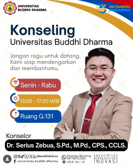 Layanan Konseling Universitas Buddhi Dharma